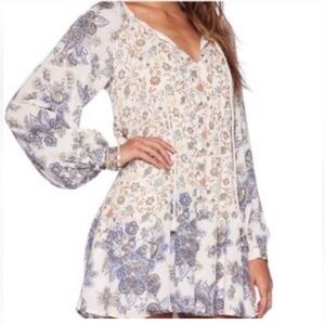 Free People Lined Peasant Dress